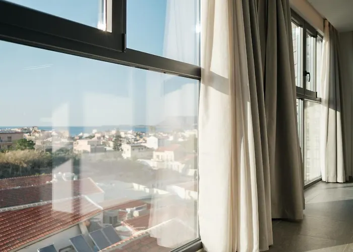 Sky-high Penthouse W. Stunning Views - 01 * La Canea