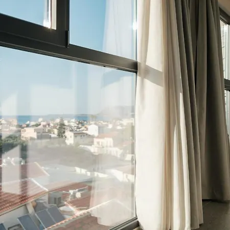 Sky-high Penthouse W. Stunning Views - 01 * Chania (Crete)